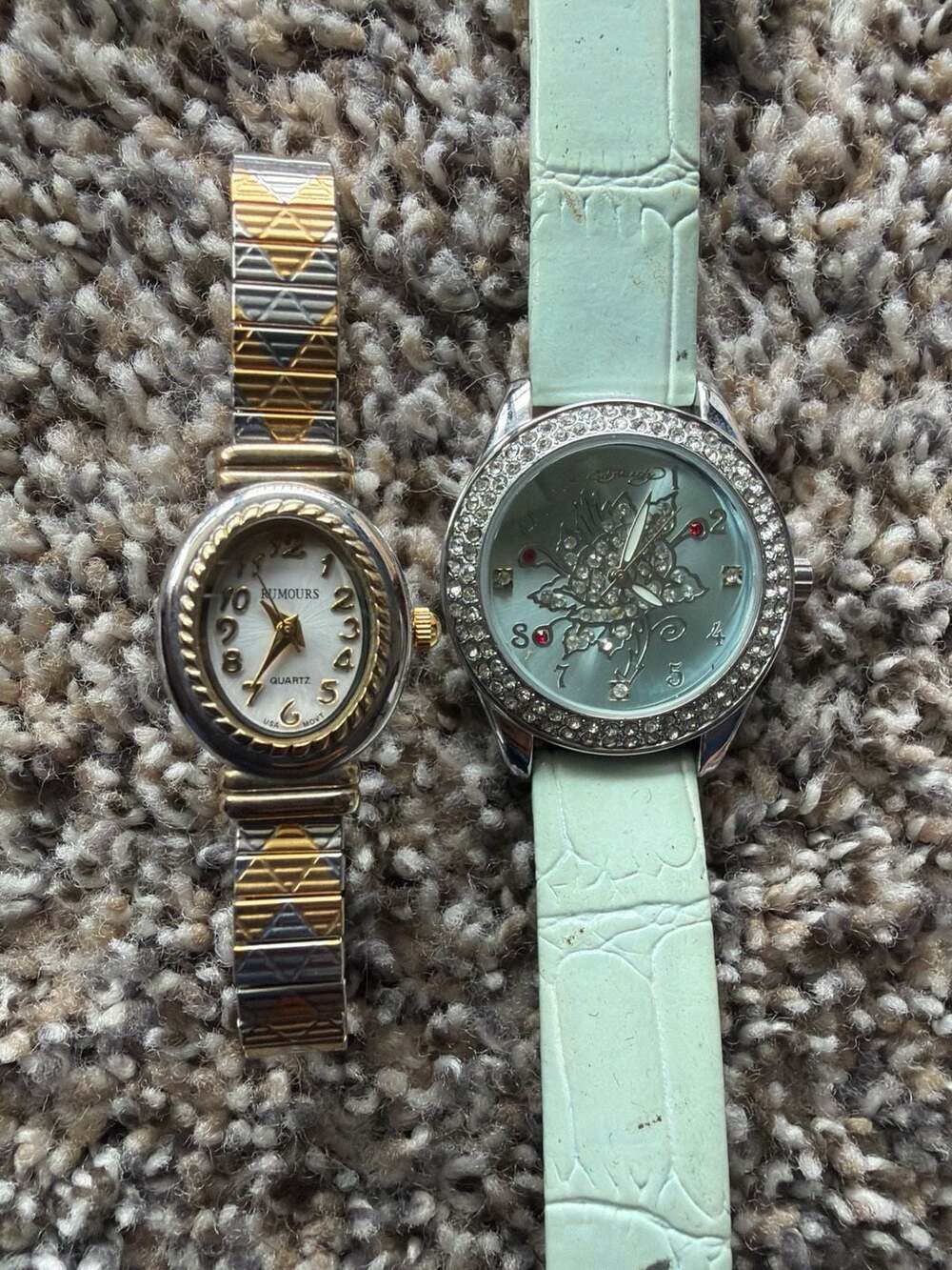 Rumours Women's Two-Tone & Ed Hardy Band Watch ~value 85$